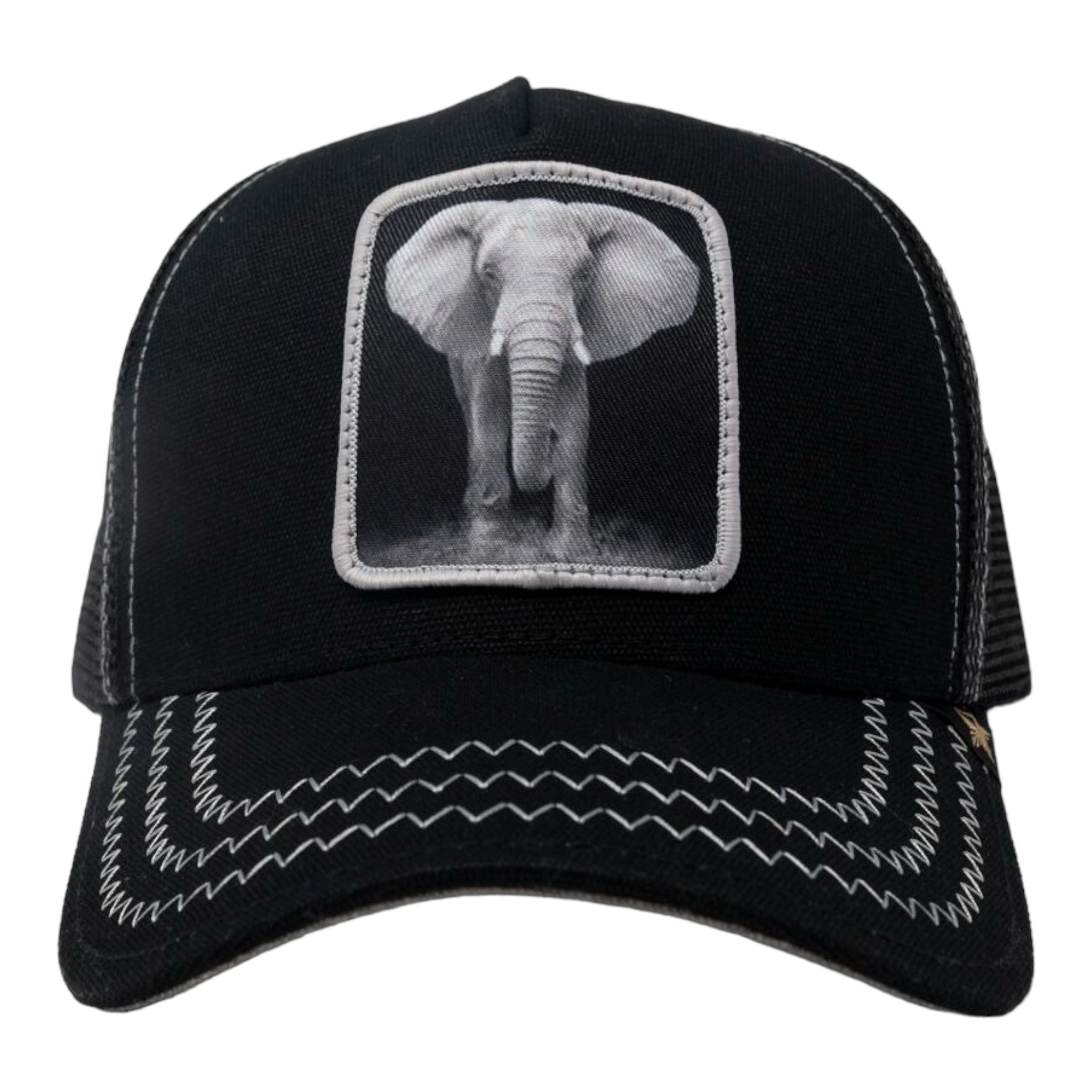 GOLD STAR: Elephant Trucker Hat GS148